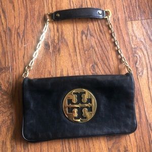 Tory Buch Shoulder Bag with Gold Chain Strap